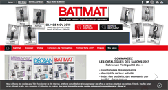 Desktop Screenshot of batimat.com
